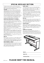 Preview for 3 page of Yamaha 142 Owner'S Manual