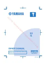 Preview for 1 page of Yamaha 15 Owner'S Manual