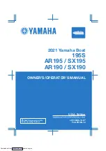 Yamaha 195S 2021 Owner'S/Operator'S Manual preview