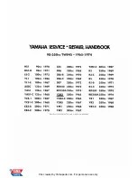 Предварительный просмотр 7 страницы Yamaha 1970 HS1 Service Manual