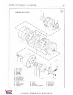 Предварительный просмотр 55 страницы Yamaha 1970 HS1 Service Manual