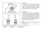 Предварительный просмотр 42 страницы Yamaha 1981 XS850G Owner'S Manual