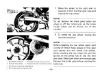 Предварительный просмотр 166 страницы Yamaha 1981 XS850G Owner'S Manual