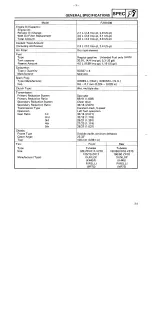 Preview for 8 page of Yamaha 1987 FZR1000 Service Information