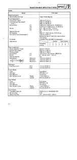 Preview for 17 page of Yamaha 1987 FZR1000 Service Information