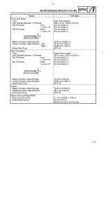 Preview for 18 page of Yamaha 1987 FZR1000 Service Information