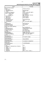 Preview for 21 page of Yamaha 1987 FZR1000 Service Information