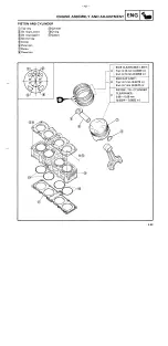 Preview for 47 page of Yamaha 1987 FZR1000 Service Information