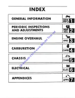 Предварительный просмотр 5 страницы Yamaha 1987 SH50A Service Manual