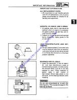 Предварительный просмотр 9 страницы Yamaha 1987 SH50A Service Manual