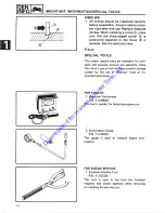 Предварительный просмотр 10 страницы Yamaha 1987 SH50A Service Manual