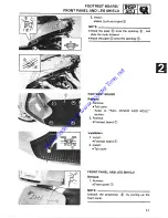 Предварительный просмотр 17 страницы Yamaha 1987 SH50A Service Manual