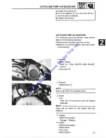 Предварительный просмотр 21 страницы Yamaha 1987 SH50A Service Manual