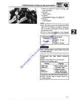 Предварительный просмотр 25 страницы Yamaha 1987 SH50A Service Manual