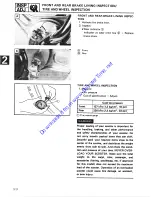 Предварительный просмотр 30 страницы Yamaha 1987 SH50A Service Manual