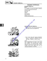 Предварительный просмотр 38 страницы Yamaha 1987 SH50A Service Manual