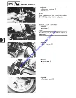 Предварительный просмотр 40 страницы Yamaha 1987 SH50A Service Manual