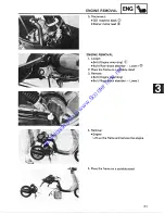 Предварительный просмотр 41 страницы Yamaha 1987 SH50A Service Manual