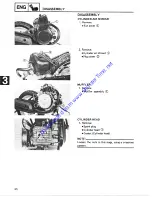 Предварительный просмотр 42 страницы Yamaha 1987 SH50A Service Manual