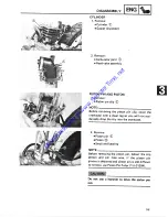 Предварительный просмотр 43 страницы Yamaha 1987 SH50A Service Manual