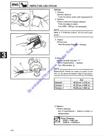 Предварительный просмотр 52 страницы Yamaha 1987 SH50A Service Manual