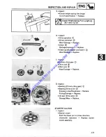 Предварительный просмотр 57 страницы Yamaha 1987 SH50A Service Manual