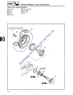 Предварительный просмотр 64 страницы Yamaha 1987 SH50A Service Manual