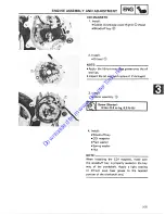 Предварительный просмотр 69 страницы Yamaha 1987 SH50A Service Manual