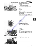 Предварительный просмотр 83 страницы Yamaha 1987 SH50A Service Manual