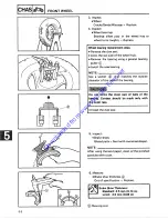 Предварительный просмотр 104 страницы Yamaha 1987 SH50A Service Manual