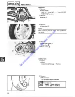 Предварительный просмотр 110 страницы Yamaha 1987 SH50A Service Manual