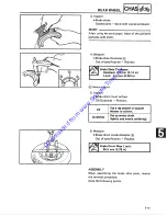 Предварительный просмотр 111 страницы Yamaha 1987 SH50A Service Manual