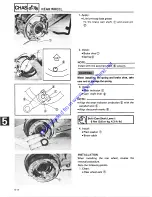 Предварительный просмотр 112 страницы Yamaha 1987 SH50A Service Manual