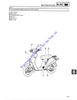 Предварительный просмотр 141 страницы Yamaha 1987 SH50A Service Manual