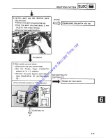 Предварительный просмотр 143 страницы Yamaha 1987 SH50A Service Manual