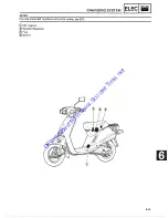 Предварительный просмотр 149 страницы Yamaha 1987 SH50A Service Manual