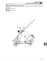 Предварительный просмотр 153 страницы Yamaha 1987 SH50A Service Manual