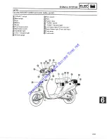 Предварительный просмотр 159 страницы Yamaha 1987 SH50A Service Manual