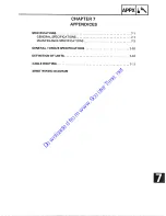 Предварительный просмотр 167 страницы Yamaha 1987 SH50A Service Manual