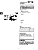 Предварительный просмотр 44 страницы Yamaha 1991-1993 Exciter II - 570 Service Manual