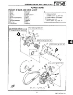 Предварительный просмотр 76 страницы Yamaha 1991-1993 Exciter II - 570 Service Manual