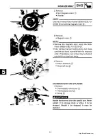 Предварительный просмотр 117 страницы Yamaha 1991-1993 Exciter II - 570 Service Manual