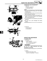 Предварительный просмотр 119 страницы Yamaha 1991-1993 Exciter II - 570 Service Manual