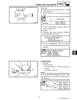 Предварительный просмотр 122 страницы Yamaha 1991-1993 Exciter II - 570 Service Manual