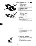 Предварительный просмотр 125 страницы Yamaha 1991-1993 Exciter II - 570 Service Manual