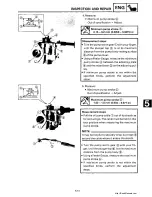 Предварительный просмотр 126 страницы Yamaha 1991-1993 Exciter II - 570 Service Manual