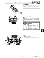 Предварительный просмотр 130 страницы Yamaha 1991-1993 Exciter II - 570 Service Manual