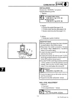 Предварительный просмотр 152 страницы Yamaha 1991-1993 Exciter II - 570 Service Manual