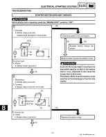 Предварительный просмотр 161 страницы Yamaha 1991-1993 Exciter II - 570 Service Manual