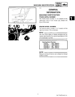 Предварительный просмотр 222 страницы Yamaha 1991-1993 Exciter II - 570 Service Manual